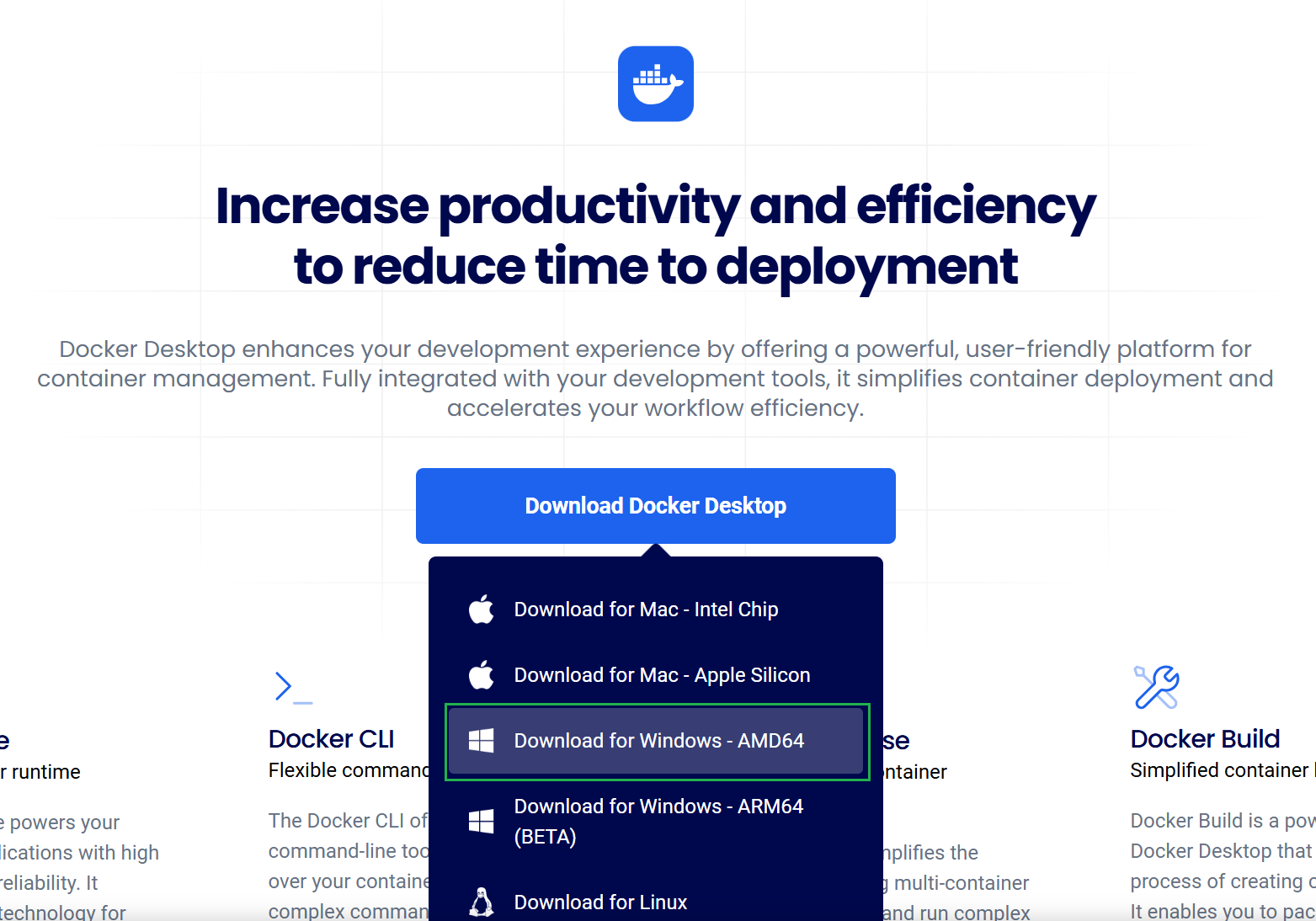 Windows 中使用 Docker Desktop 部署 Open WebUI 做大模型可视化